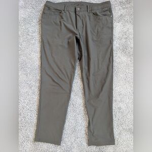 Lululemon ABC Pants Men’s 36x30 – Olive Green – Warpstreme Stretch